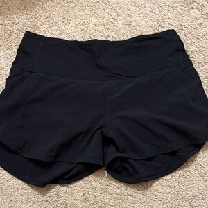 Lululemon Athletica Black Athletic Shorts